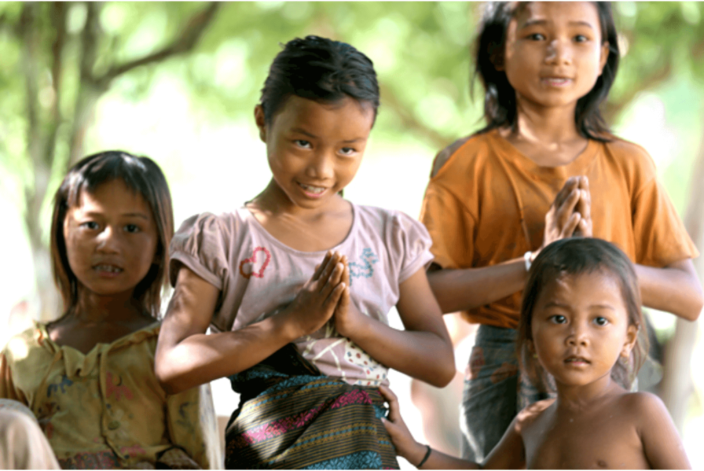 Sonneneinstrahlung in Laos