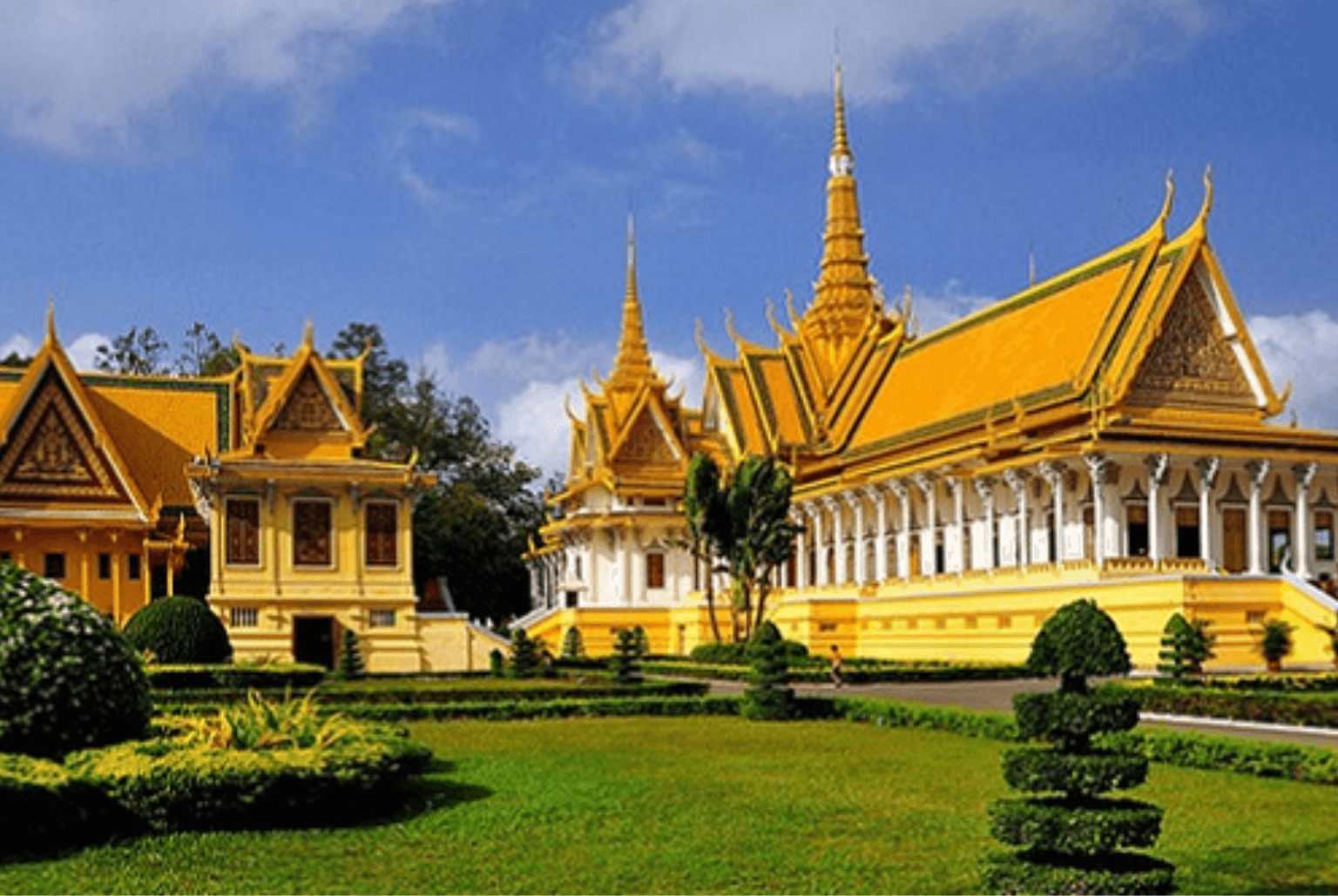 Der Königspalast von Phnom Penh