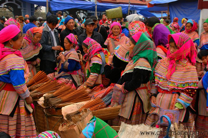 El mercado Bac Ha