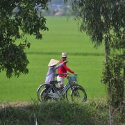 Viajar a Delta del Río Mekong con la bicicleta