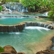 Laos-kuang-si waterfalls