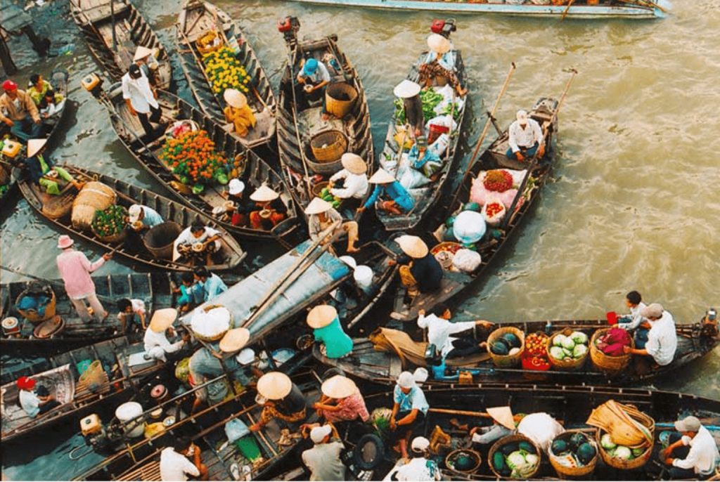 Floating Market in Cantho