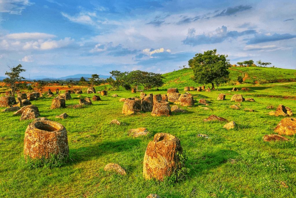Field of jars in Laos - fun facts about Laos