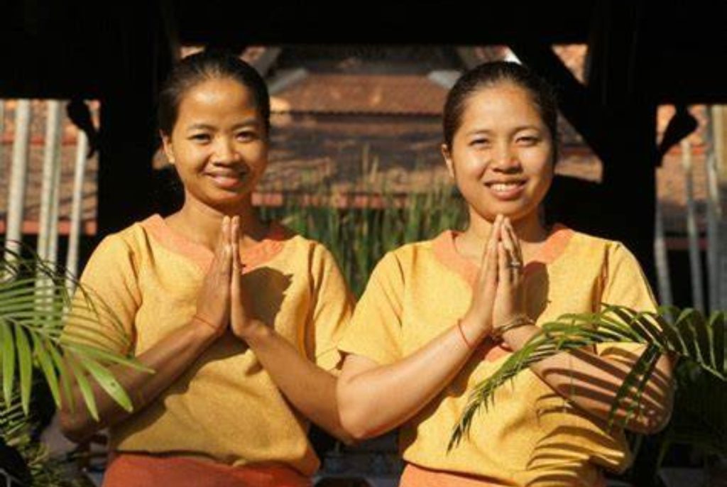 greeting of Cambodians 