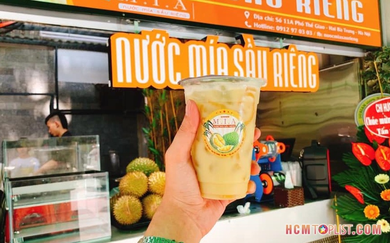 Vietnamese drinks - Nước mía sầu riêng