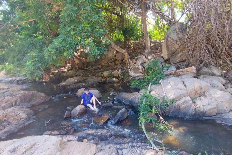 Relax in the cool waters of Lo O Stream