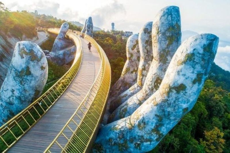 El mágico Puente de Oro de Vietnam - Ba Na Hill
