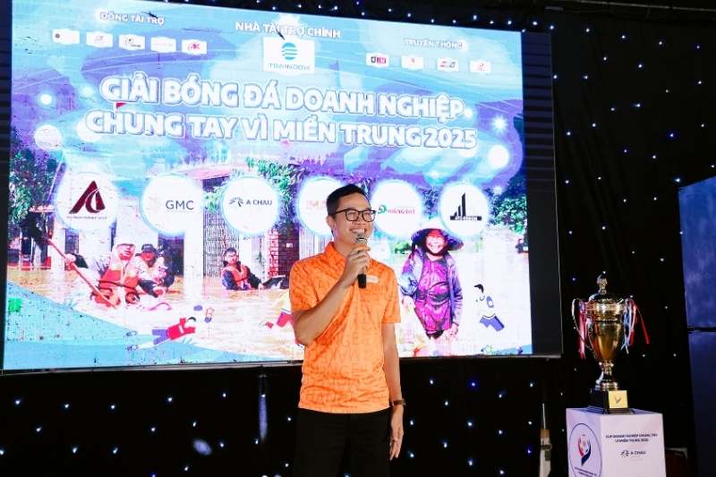 Our Ceo Sponsor For Football Cup For Central Region In Vietnam After Inondation